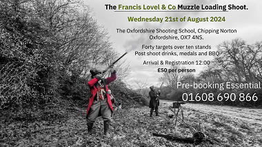 The Second Annual Francis Lovel & Co Muzzle Loading Shoot